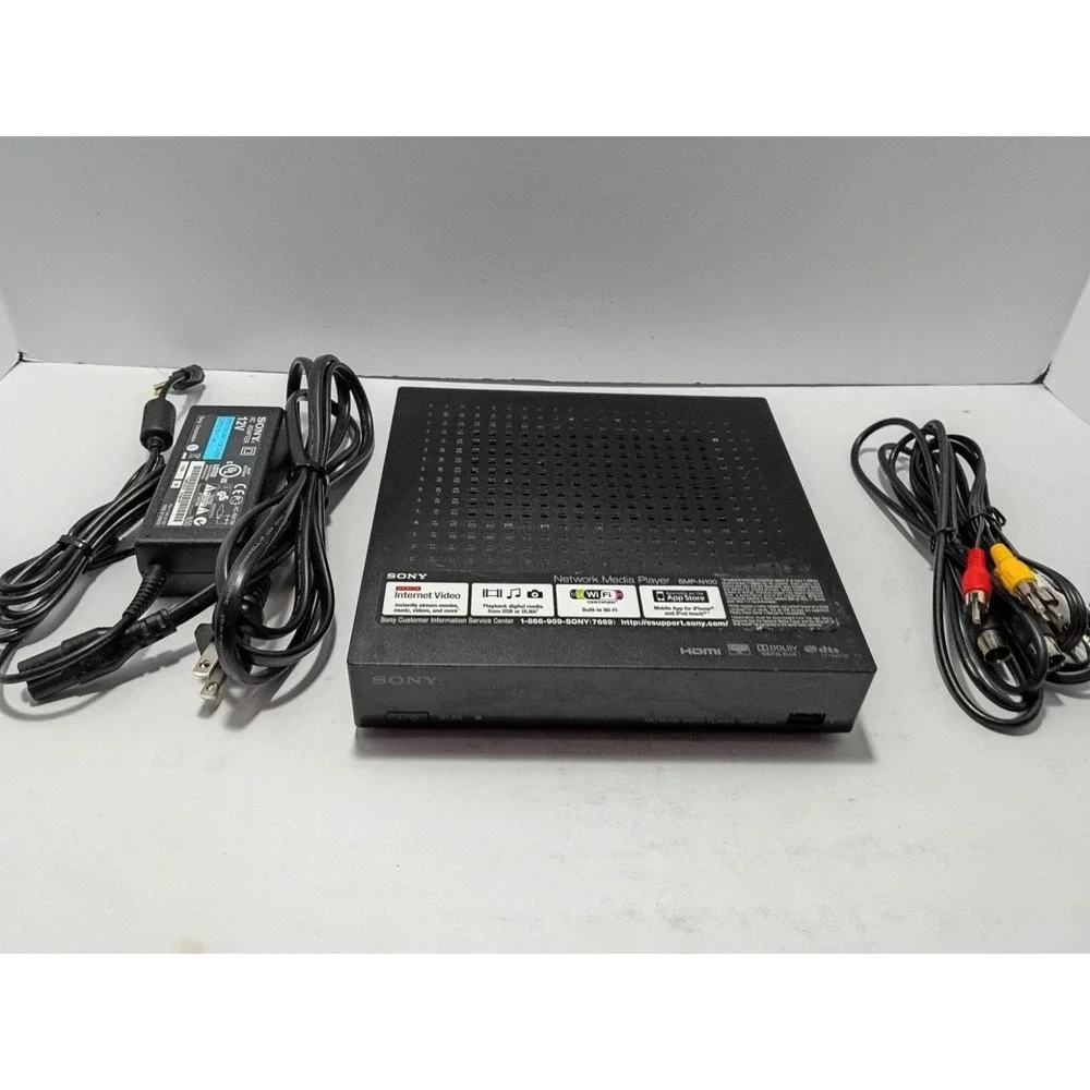 SONY Network Media Player with Built In Wi-Fi | SMP-N100 Great Condition TESTED